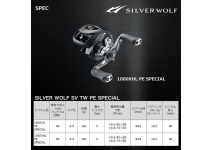 Daiwa 22 Silver Wolf SV TW 1000XHL PE SPECIAL