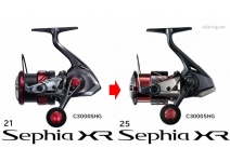 Shimano 25 Sephia XR C3000SHG
