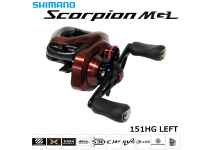 Shimano 19 Scorpion MGL 151HG LEFT