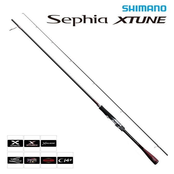Shimano Sephia XTune S808L+ 2073 Спиннинги для ловли