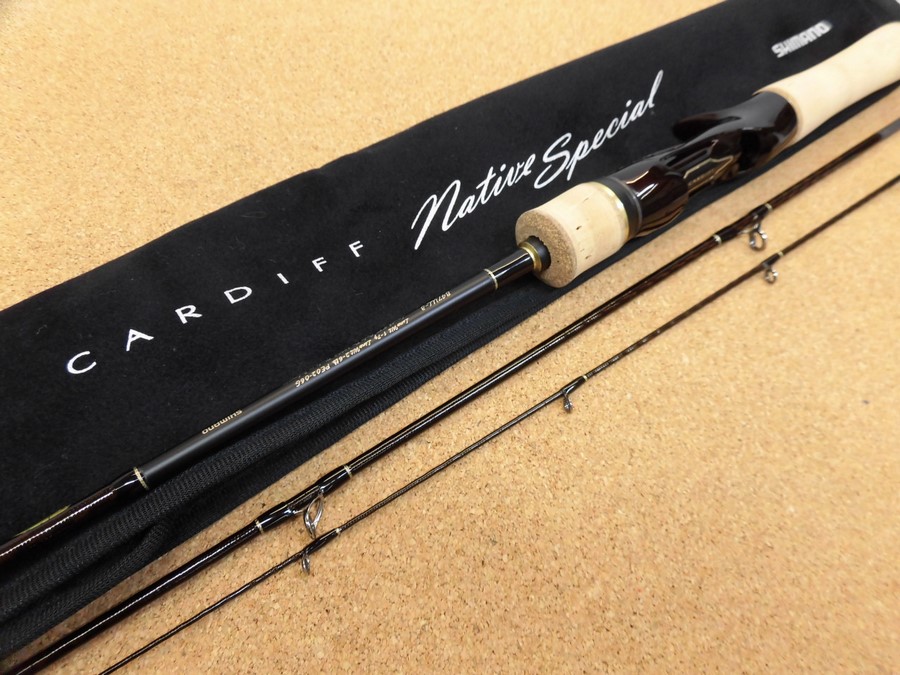 Shimano CARDIFF Trout Rod NATIVE SPECIAL S47UL-3 Spinning Rod New Japan