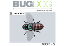 Jackal Bug Dog White  Bug Black