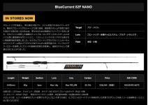 Yamaga Blanks BlueCurrent 82F NANO