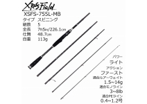 Abu Garcia Xrossfield Mobile XSFS-755L-MB