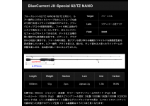 Yamaga Blanks BlueCurrent JH-Special 58/TZ