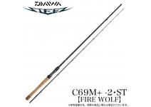 Daiwa 24 Steez SC C69M+-2 ST FIRE WOLF